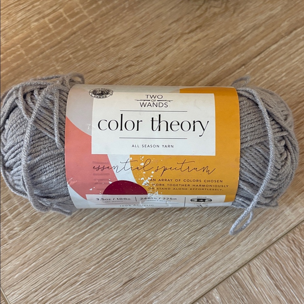 Lion Brand Color Theory YARN bundle 3 new with tags and two partial skeins - Picture 4 of 7